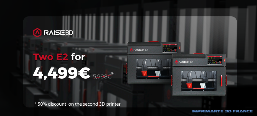 Raise3D E2 printer promotion