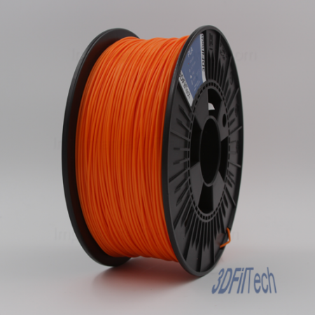 Bobine de filament ABS Orange 1.75mm 1kg 3DFilTech