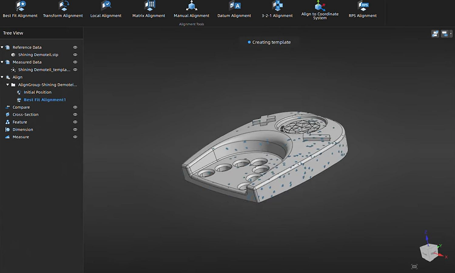 Software Inspect -Shining3D